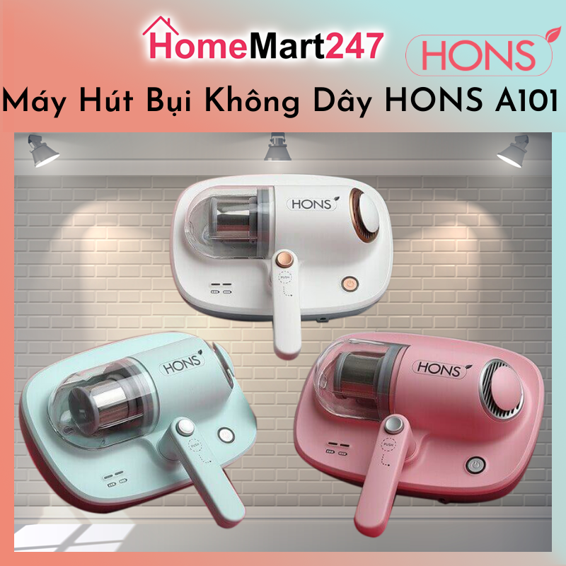 Máy hút bụi cầm tay không dây hons hsbc a101 chính hãng, bảo hành 12 tháng