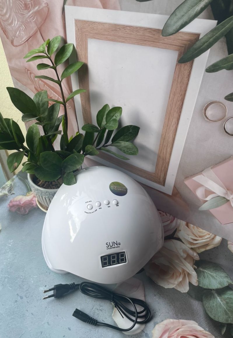 Máy hơ gel sun 5 tem xanh uv/led,