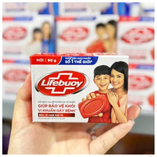 Xà Bông Tắm Lifebuoy Diệt Khuẩn 90gr