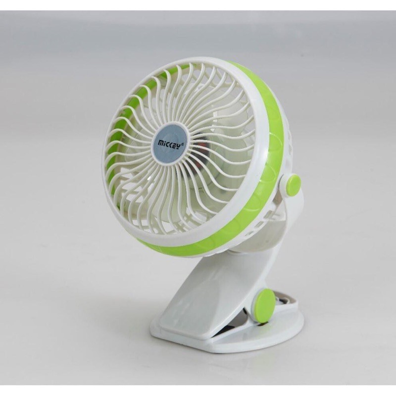 [HCM]Quạt Kẹp Sạc Mickey TD 806 TD 809 Tích Điện