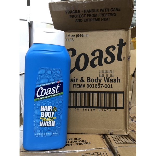 Sữa tắm gội coast 946ml