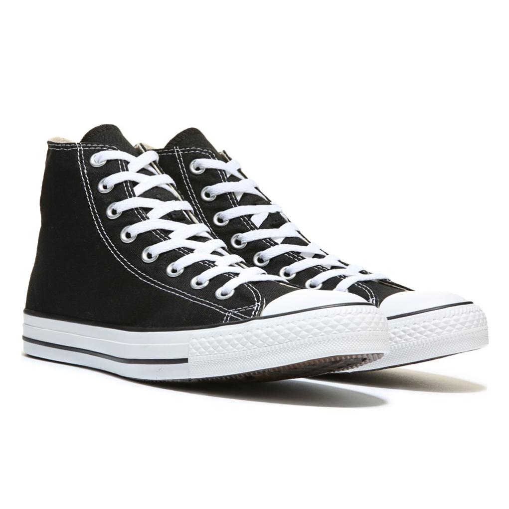 [HCM]Giày Sneaker Vải Canvas CV1 Cổ Cao Nam Màu Đen