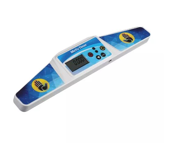 ZJ White Timer Clock Machine Moyu Display for Speed Cube Magic Cube WCA Competition