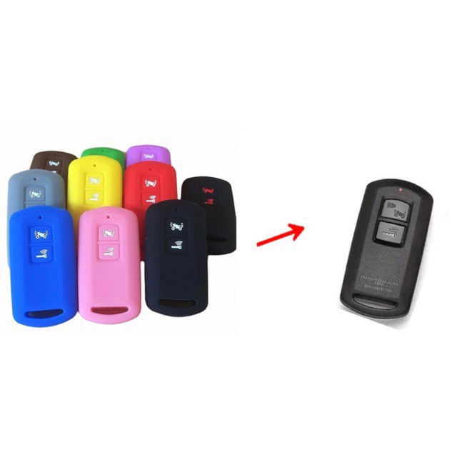 bao silicon Bọc cao su silicon smartkey LEAD Air blade Vario 150 Vision ( không vừa vision 2021, airblade 2022 ) ( giá 1 cái )