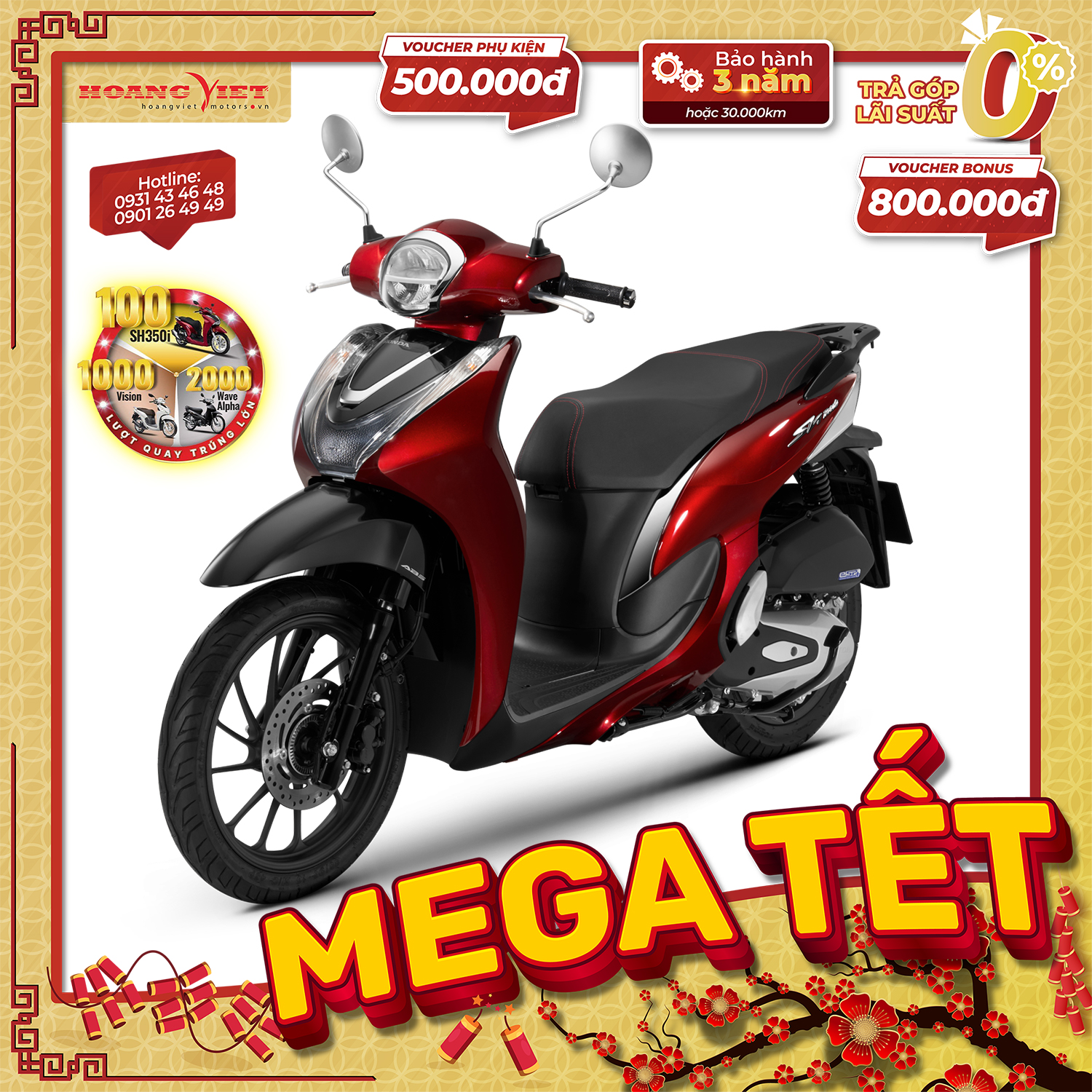 Xe máy honda sh mode 2023 - phiên bản cao cấp