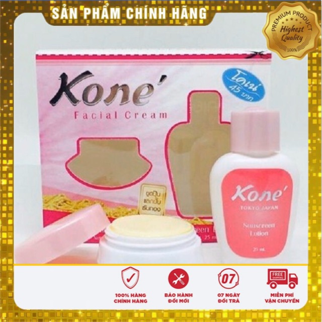 Bộ đôi kem dưỡng da kone thái lan