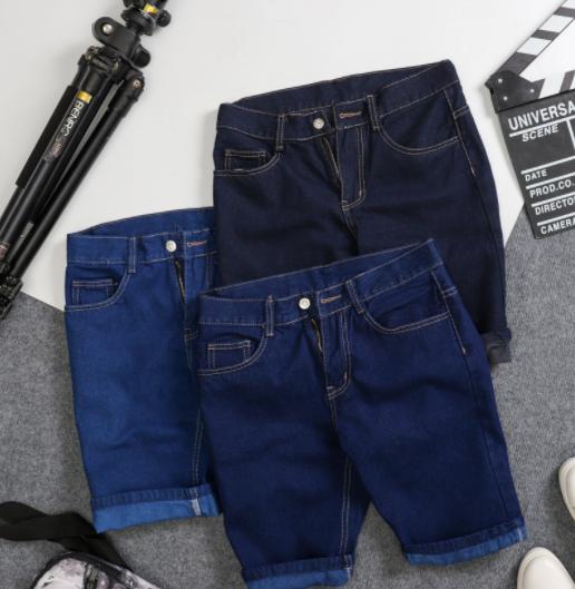 quần short jean nam chuẩn size 28-36
