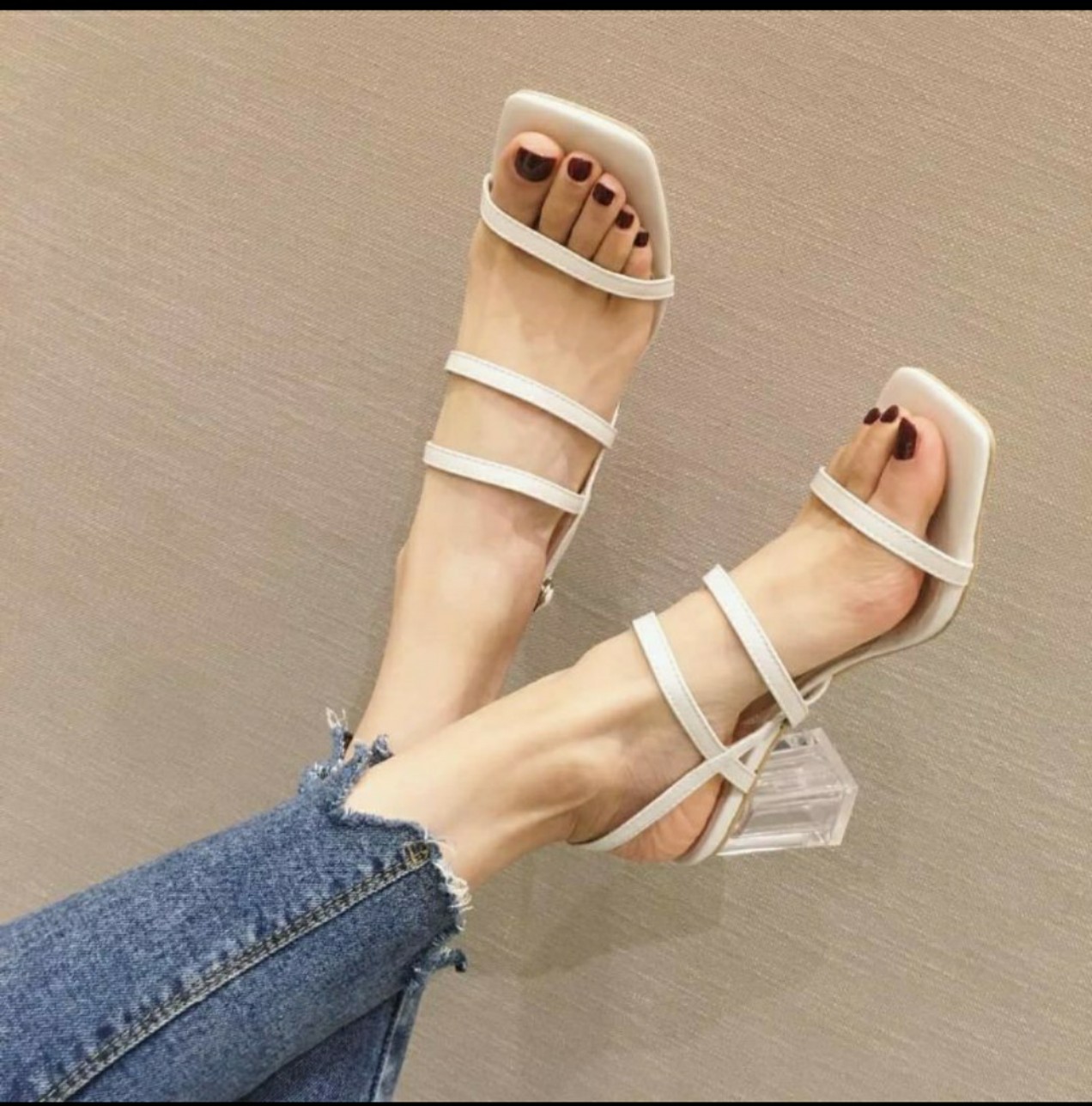 Giày cao gót nữ size 40 41 42 43 gót tong 5 phân, giày cao gót bigsize, ngoại cỡ, số lớn