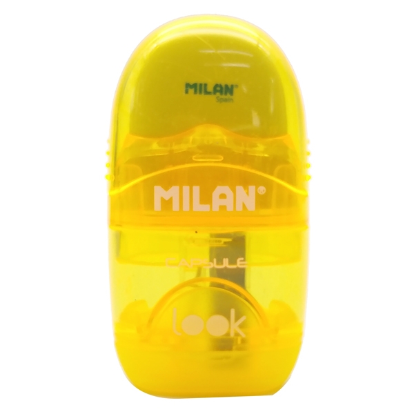 Gôm + chuốt chì milan capsule lock 4712116 - màu vàng