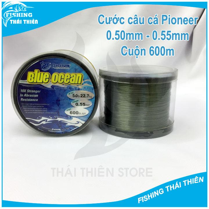 Dây cước câu cá Pioner BlueOcean cuộn 600m