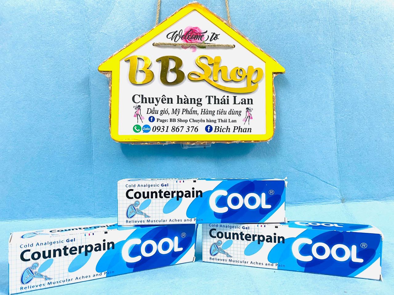 HCMDẦU XOA BÓP LẠNH COUNTERPAIN THÁI LAN