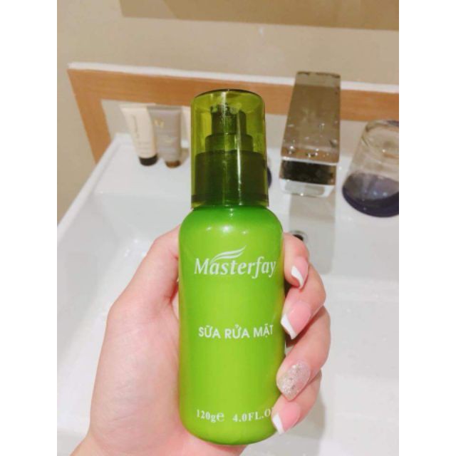 Sữa rửa mặt Masterfay 120ml ít bọt da mềm nin Hathor Beauty