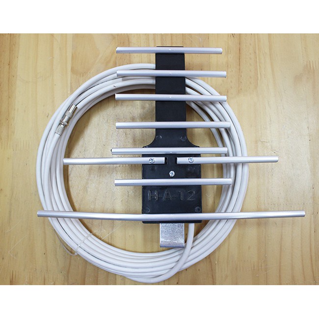 Bộ đầu thu truyền hình kts vtc.t201 + anten thông minh dây 15m