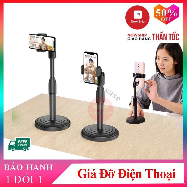 Giá Đỡ Điện Thoại livestream K03 xem video Ổn Định Xoay 360 Độ dùng để Quay Phim Ghi Hình Đa Dụng