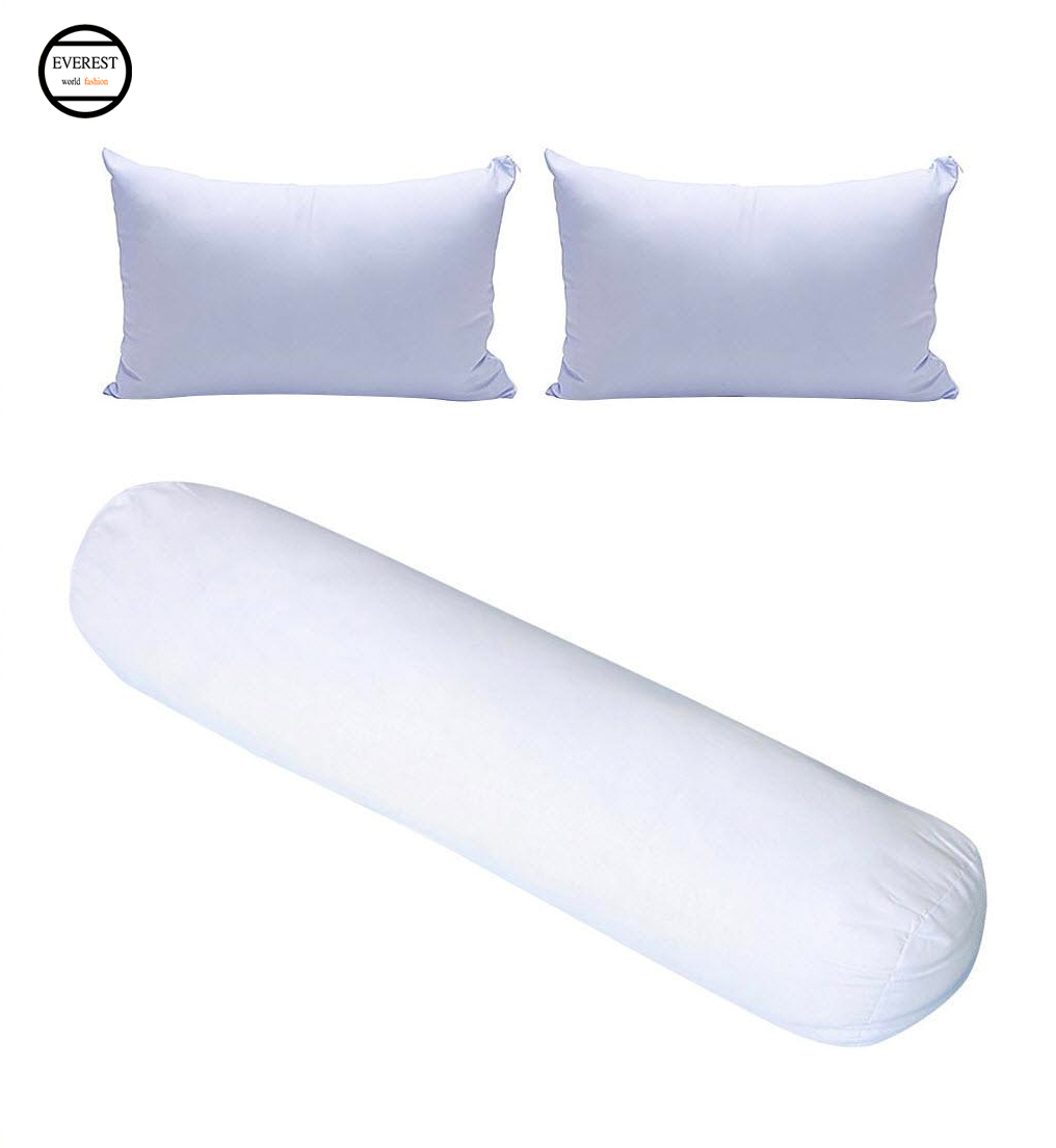 Combo 2 gối nằm, 1 gối ôm bông êm, mềm mịn thời trang Everest