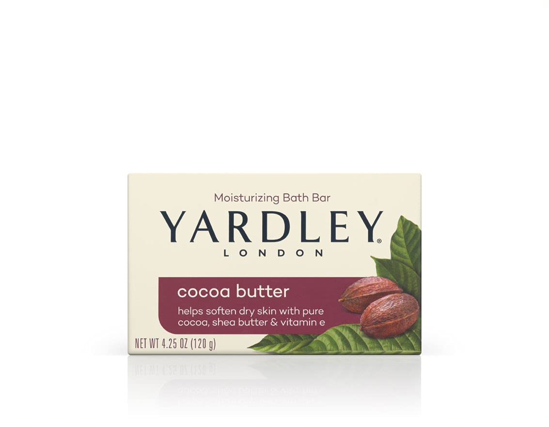 Xà phòng thanh dưỡng da Yardley London - Yardley London Pure Cocoa Butter & Vitamin E Bar Soap