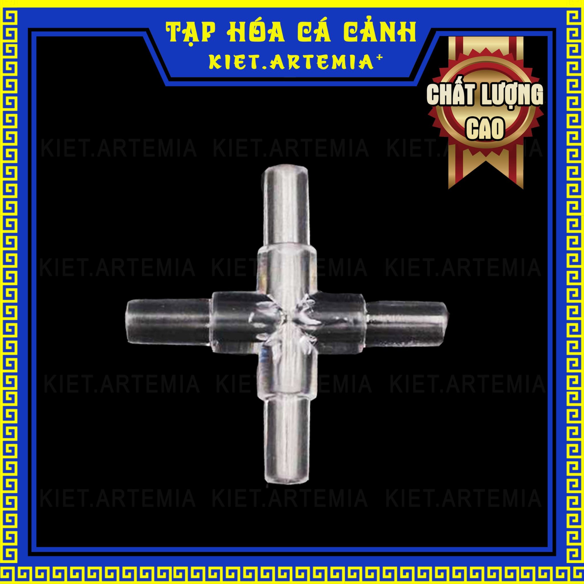 Van Chia Oxy Hồ Cá, Van Khóa Oxi, Van Nối Oxy, Phụ Kiện Bể Cá - 9