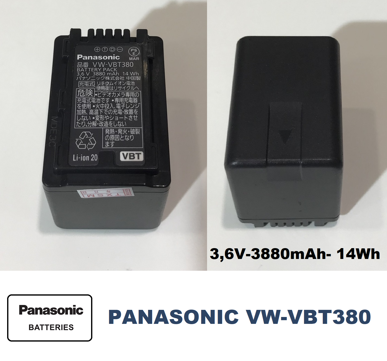 Pin máy quay phim Panasonic dung lượng cao] PANASONIC VW- VBD98, VBG 6, VBG  260 CGA-D54S, VBT 380. Pin chính hãng, đủ dung lương. Pin chuyên dùng cho  các dòng máy quay