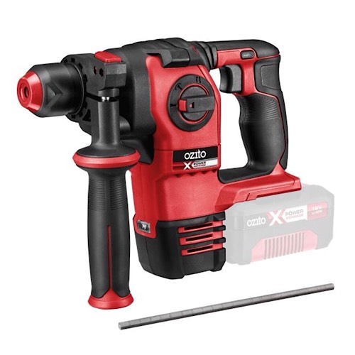 Thân máy đục bê tông pin 18v 03 chức năng hiệu ozito pxbrhs-200 mới 100% chính hãng nhập khẩu úc
