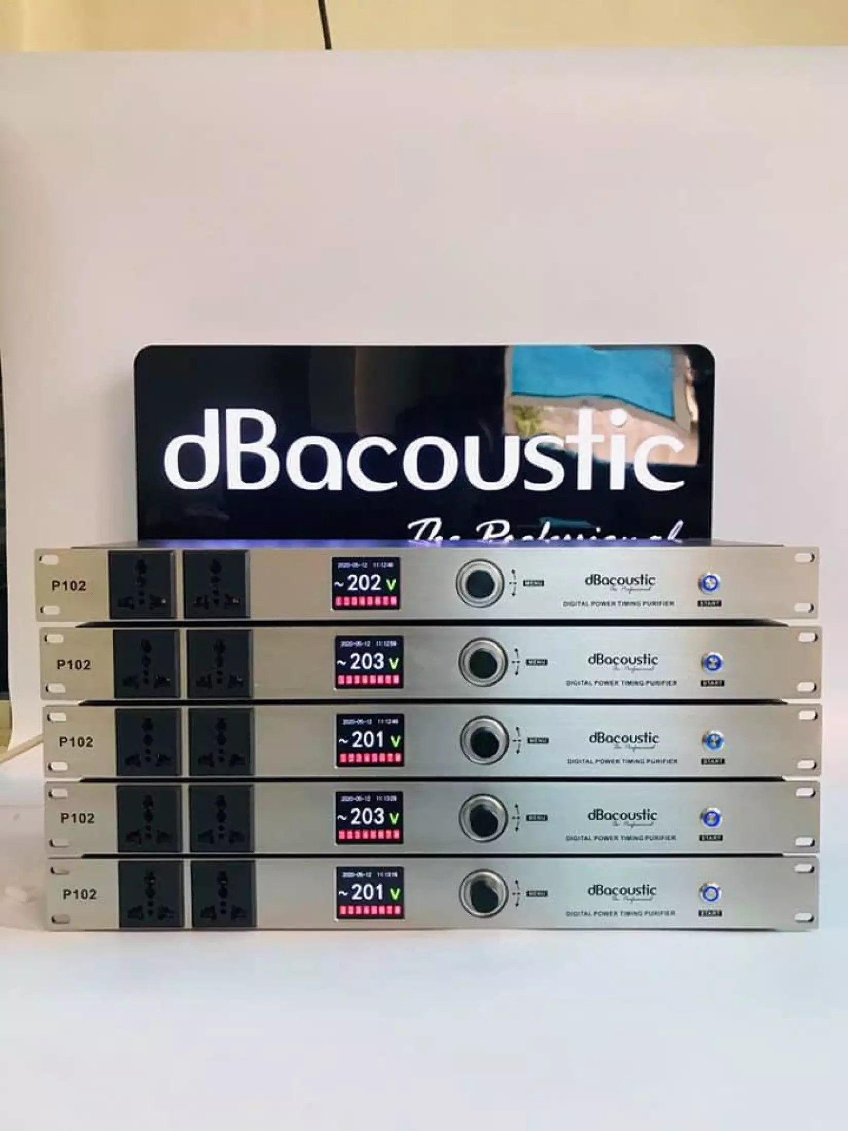 Quản lý nguồn lọc nguồn dBacoustic P102 Pro – Âm thanh chuyên nghiệp