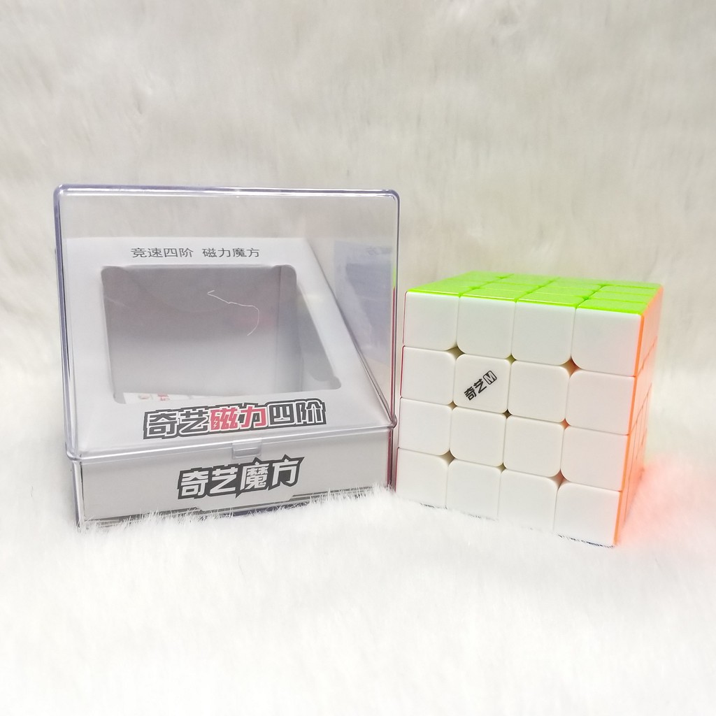 Đồ chơi Rubik 4x4 QiYi MS 4x4 Stickerless có nam châm cao cấp - Rubik Ocean