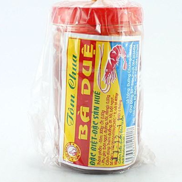 1hũ tôm chua bà duệ 400g giá siêu rẻ