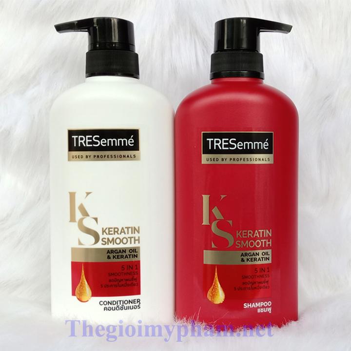 Combo dầu gội + dầu xả tresemme siêu mềm mượt thái lan 450g