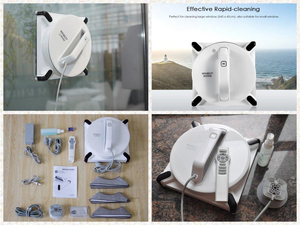 Robot lau kính ecovacs winbot w920/w950 shop aquahome