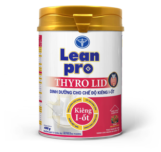 LEANPRO THYRO LID ( dinh dưỡng cho người kiêng I- Ốt)