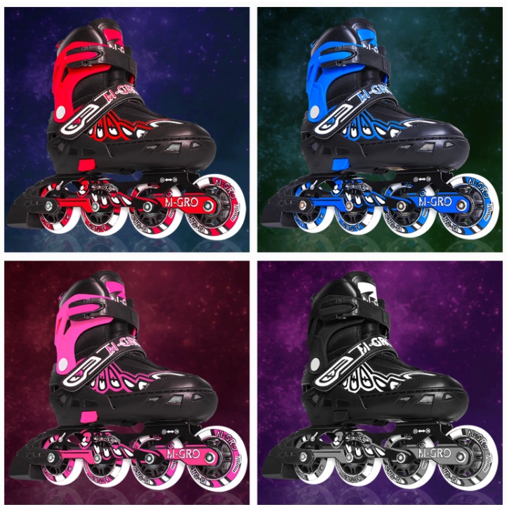 Giày trượt patin M-gro 918 4 bánh phát sáng - Onesport ( CHÍNH HÃNG )