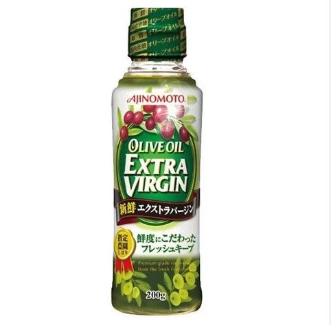 Date 07/2025 dầu olive ajinomoto olive extra virgin nhật 200g
