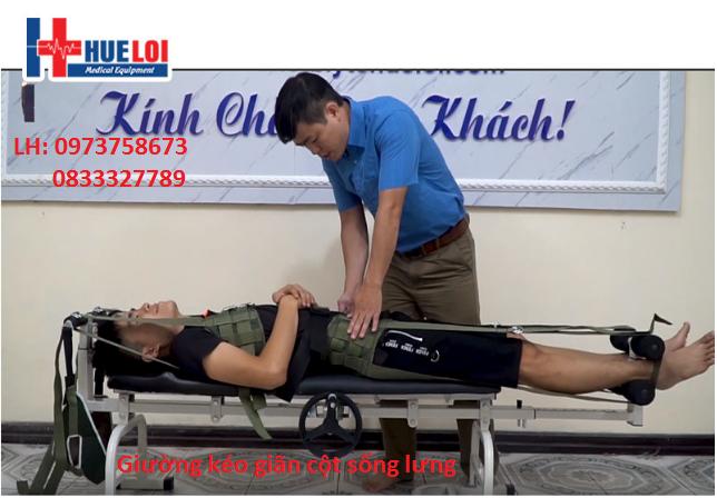 Giường kéo giãn cột sống lưng