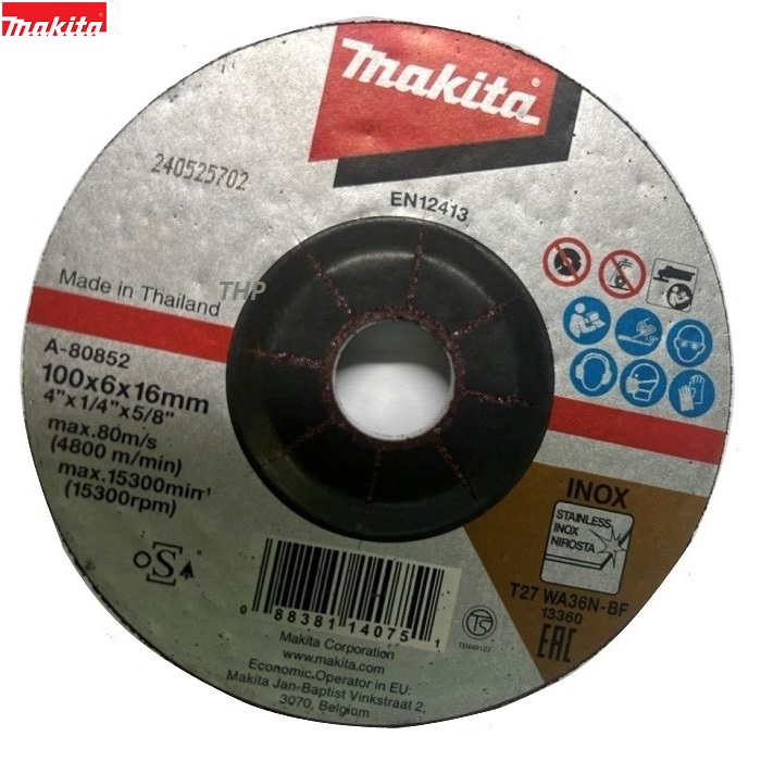 Đá mài inox 100mm makita chính hãng a-80852