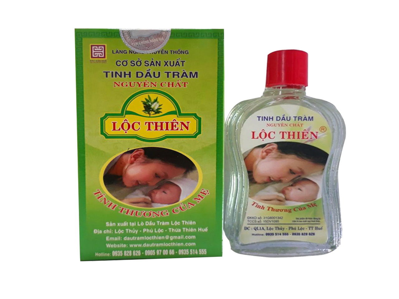 Dầu Tràm Lộc Thiên Nguyên chất 50ml
