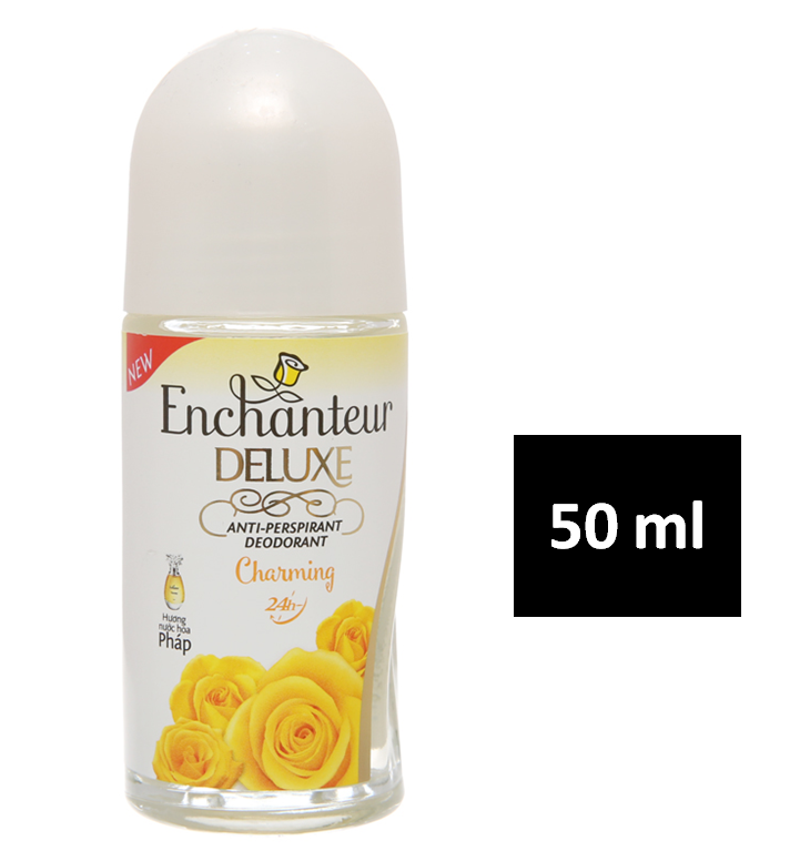 Lăn khử mùi hương nước hoa Enchanteur Deluxe Charming 50ml