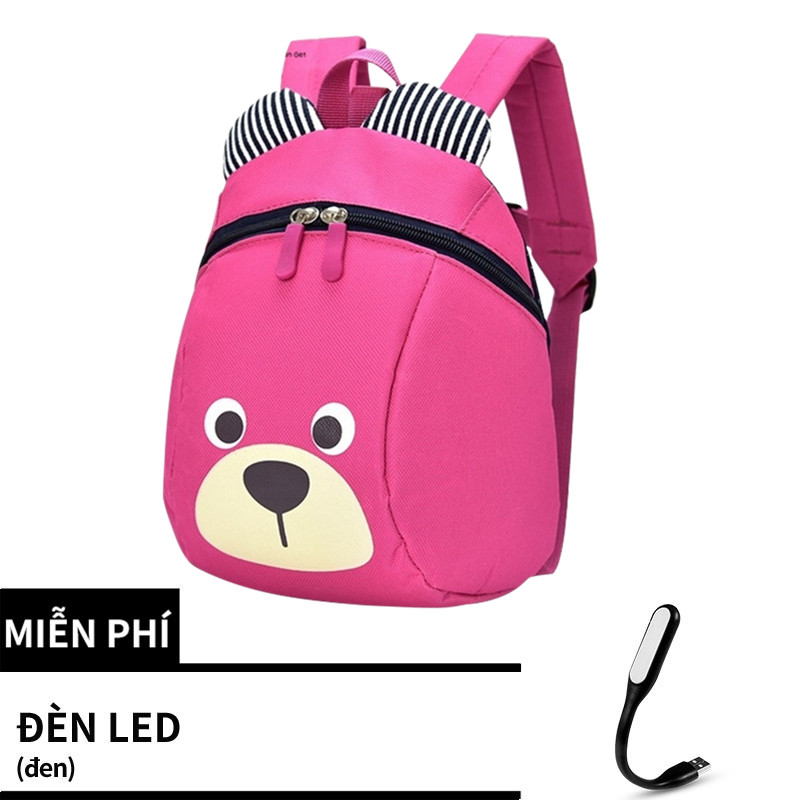 【Miễn phí Đèn LED】Balo Cho Bé đi học Mầm Non Đủ Hình Cho Bé Trai-Bé Gái