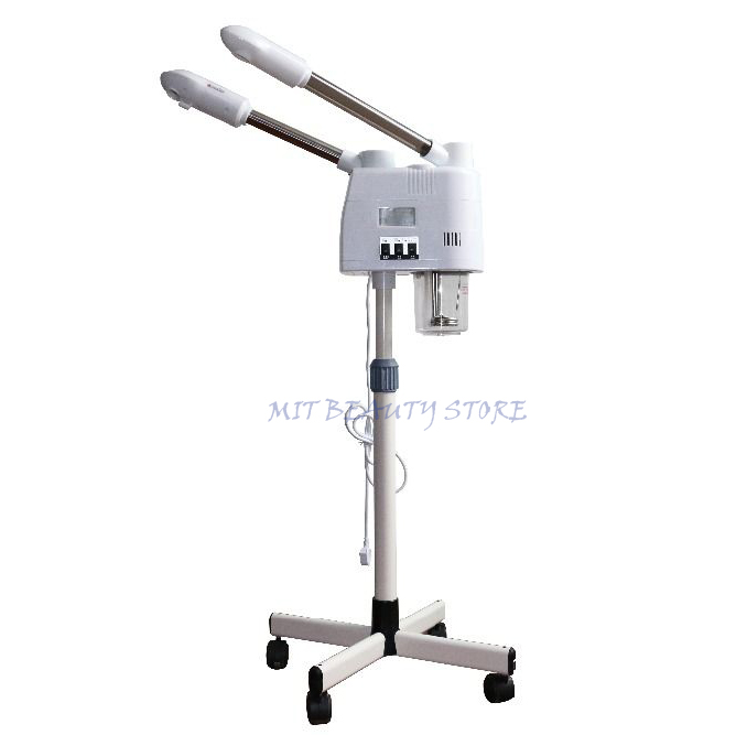 Máy xông hơi mặt 2 cần nóng và lạnh cho spa 838- máy xông mặt xông tinh dầu