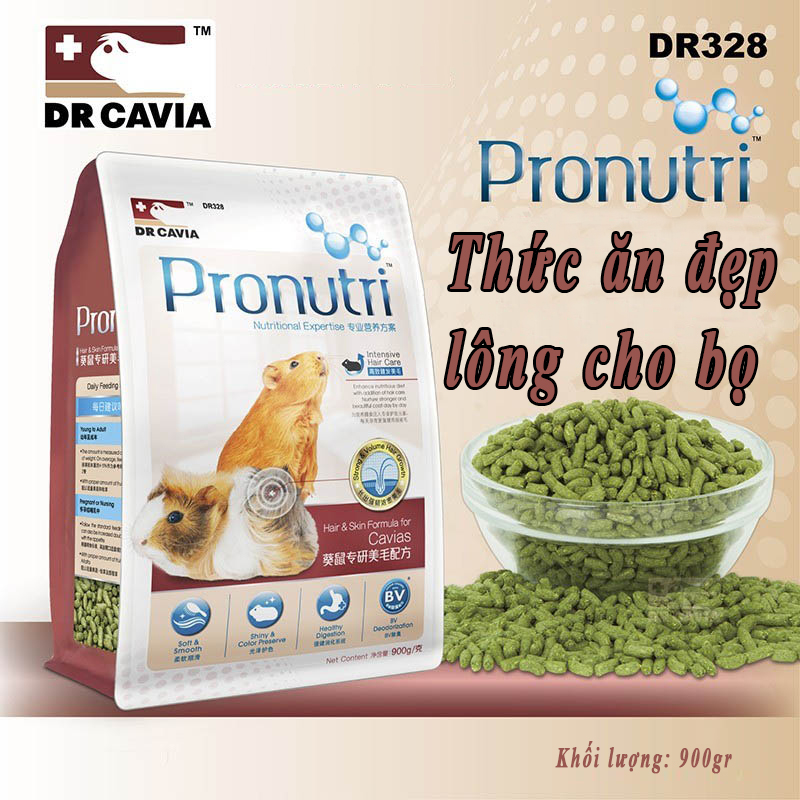 Thức ăn đẹp lông cho bọ