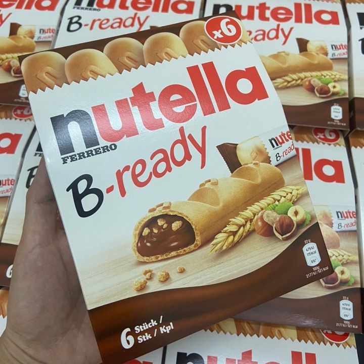 Bánh nhân socola Nutella B-Ready hộp 132g