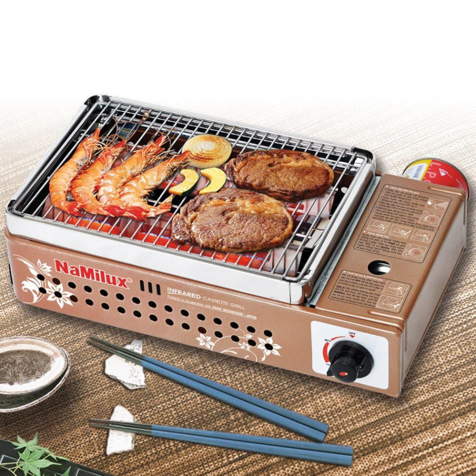Bếp nướng gas hồng ngoại namilux na-24n tiện lợi , an toàn cho mọi gia đình