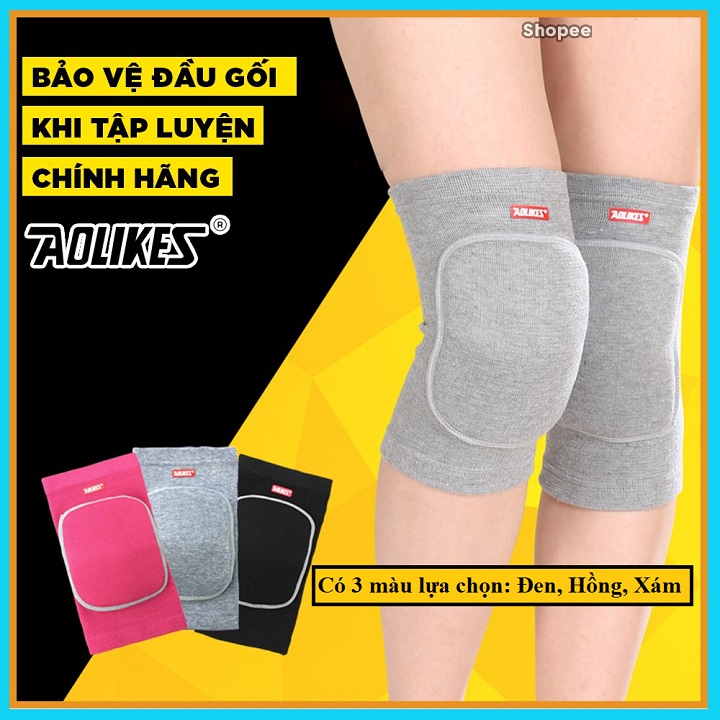 Bó Gối Thể Thao AOLIKES- Có Đệm Mút Cao Cấp Bảo Vệ Đầu Gối