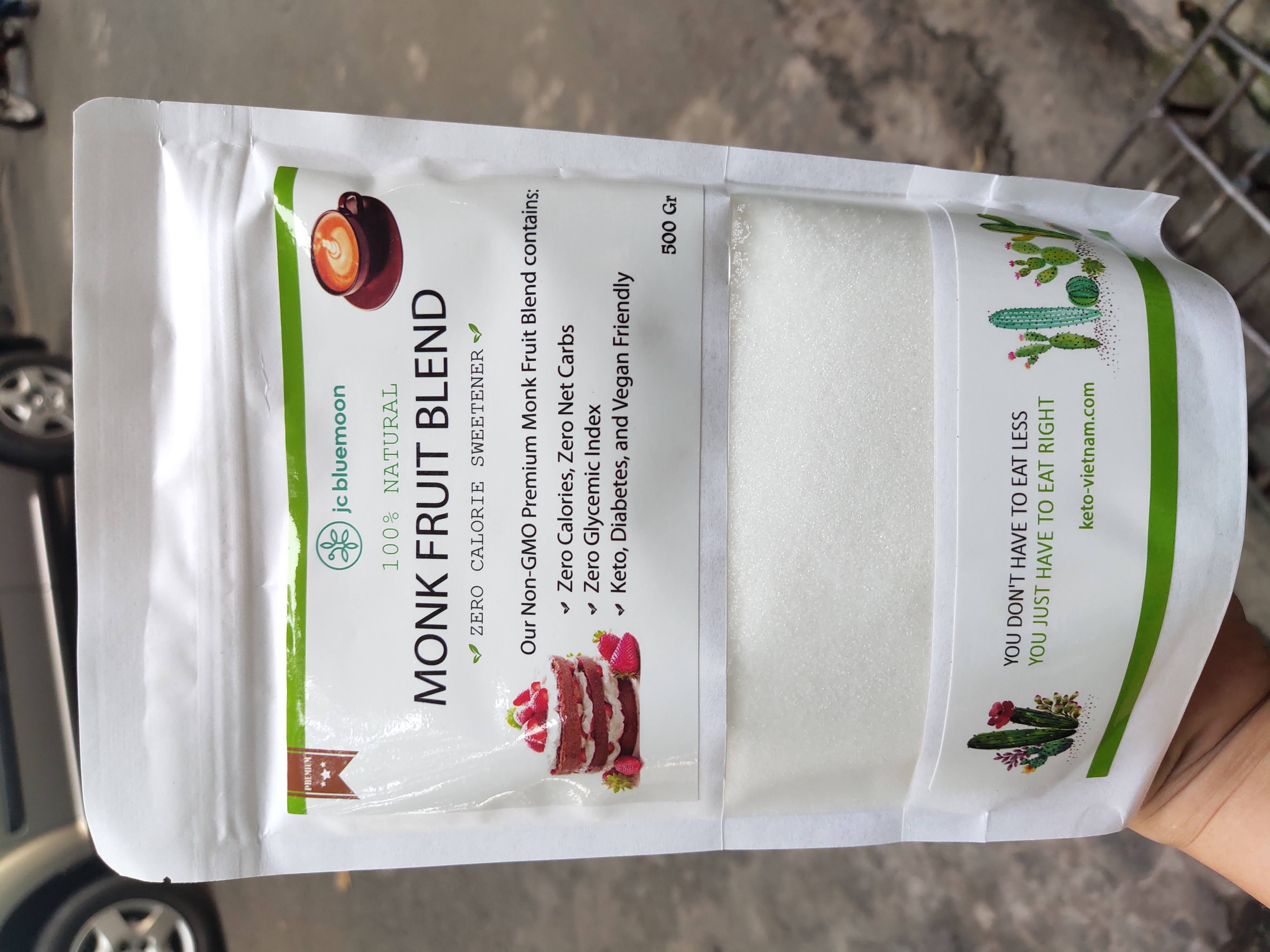 Đường la hán quả gói 500g keto das