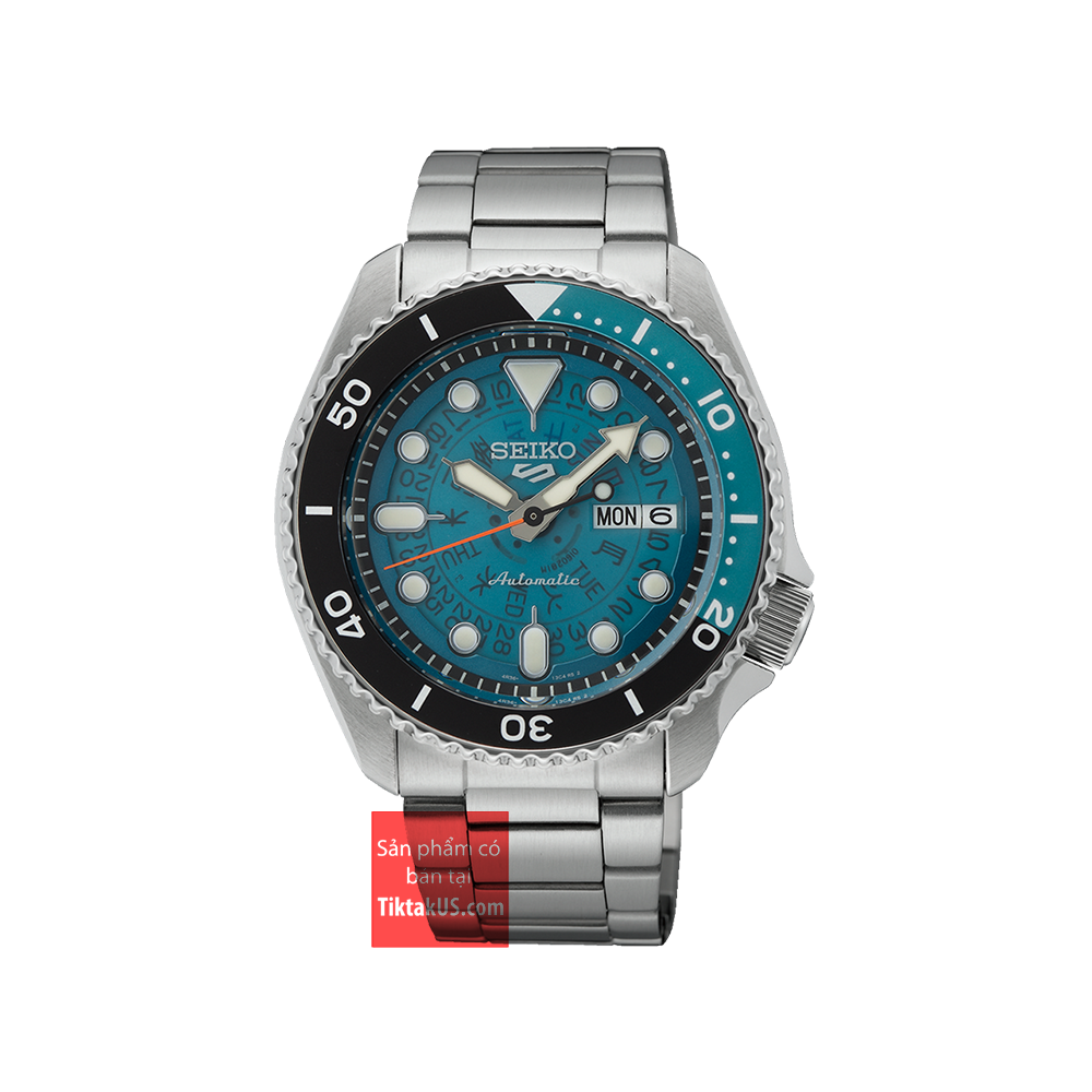  Đồng hồ nam Automatic Seiko 5 sport SRPJ45K1 phiên bản đặc biệt Special edition size 42mm dây vỏ thép không gỉ chống nước 100m 