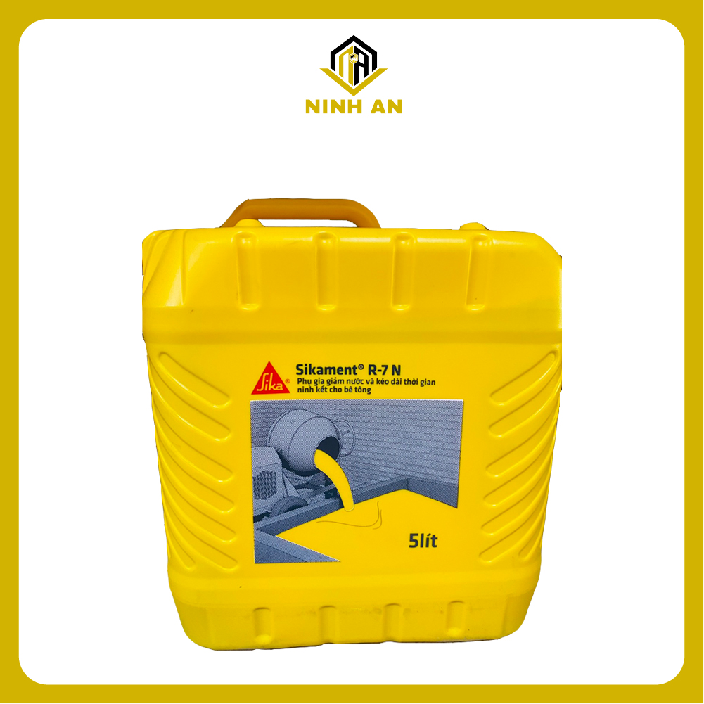 Sikament R7-N - Can 5 Lít - Phụ gia hỗ trợ tháo ván khuôn