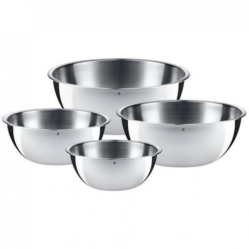 WMF gourmet 4-piece stainless steel mixing bowl set