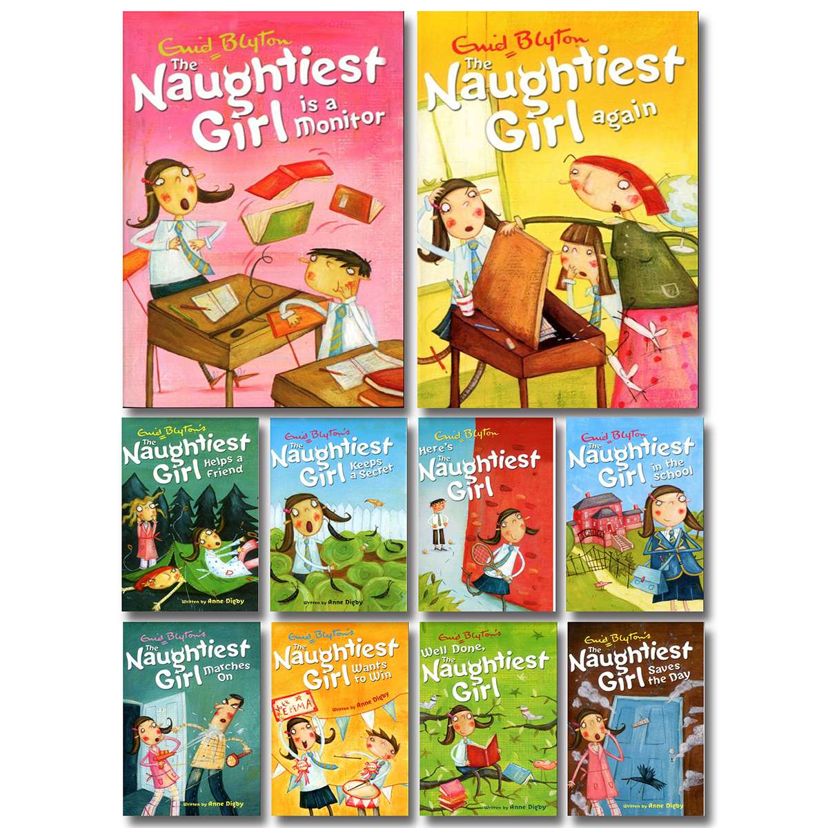 The Naughtiest Girl – 10 books