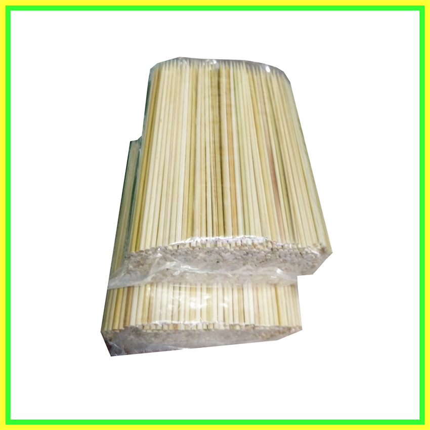 Que Xiên, Xiên Tre [1kg ] Nướng Thịt, Xúc Xích, Đầy Đủ Kích Thước.