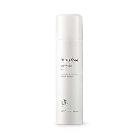 [Mẫu mới] Xịt khoáng trà xanh Innisfree Green Tea Mist 150ml, khả năng chống lão hóa, da sáng và ẩm mượt hơn
