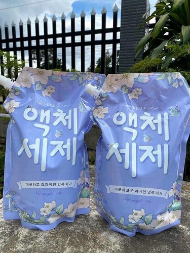 Nước Giặt Xả Blue Hàn Quốc Hương Thảo Mộc Chính Hãng 2000ML