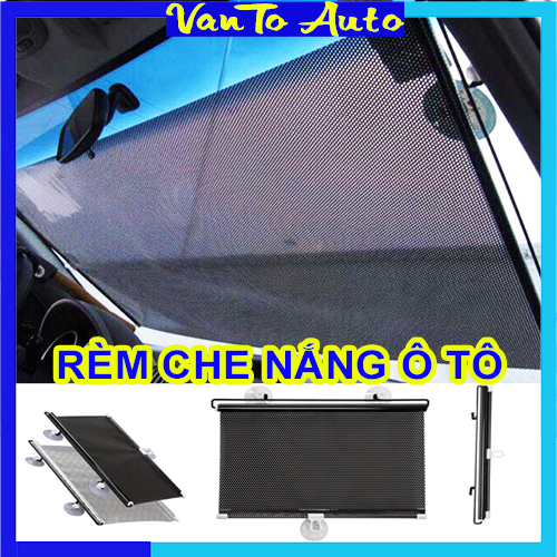 Rèm che nắng ô tô - rèm che nắng kính lái ô tô thông minh tự cuốn gọn